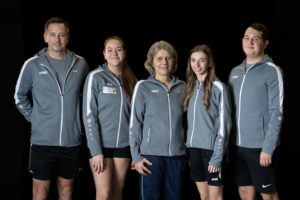 Mike Pascher, Lejla Dzafic, Ute Wiesmayr, Belma Bukva, Florian Tiß, unsere Nachwuchs-Trainer*innen